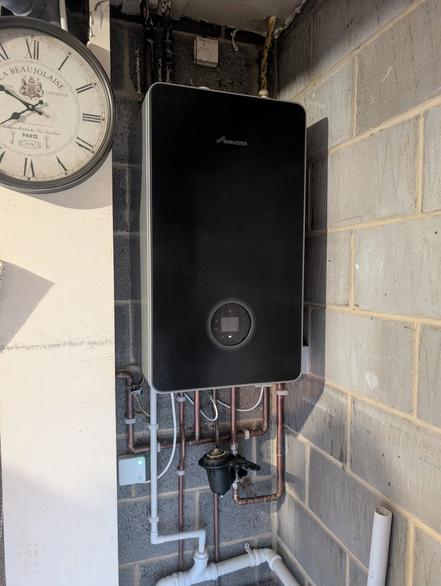 Clean installation finish